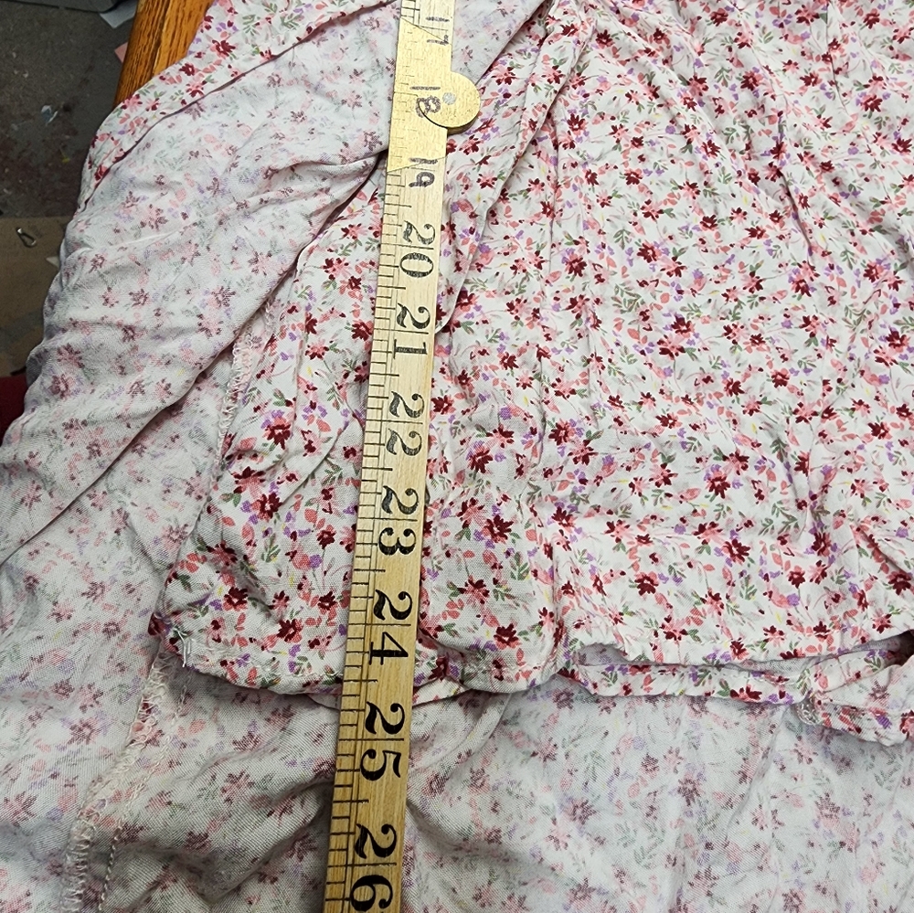 Art Class Sleeveless Dress Short And Long Floral Women's Size XXL - Picture 6 of 12